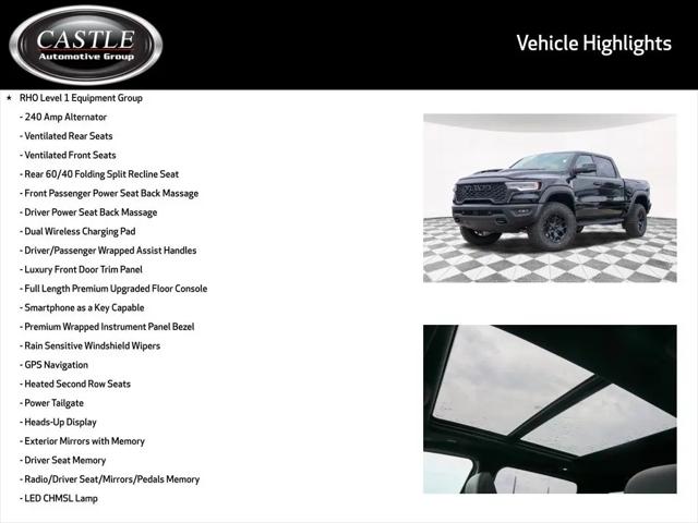 2026 Ram 1500 RHO Crew Cab 4x4 57 Box
