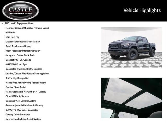 2026 Ram 1500 RHO Crew Cab 4x4 57 Box