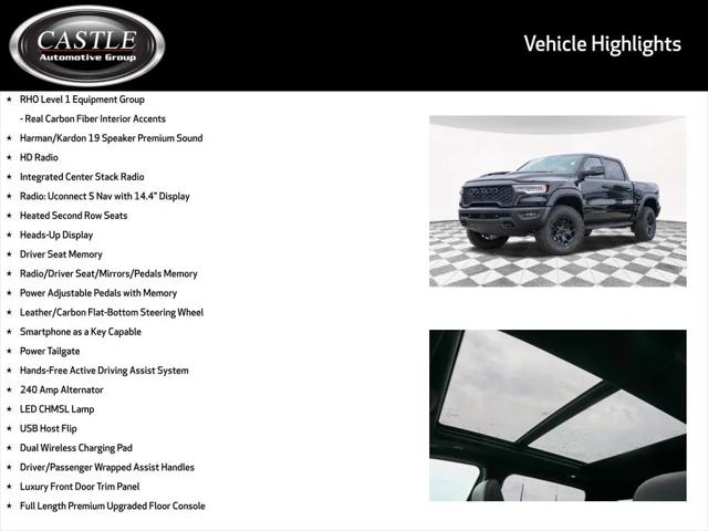 2026 Ram 1500 RHO Crew Cab 4x4 57 Box