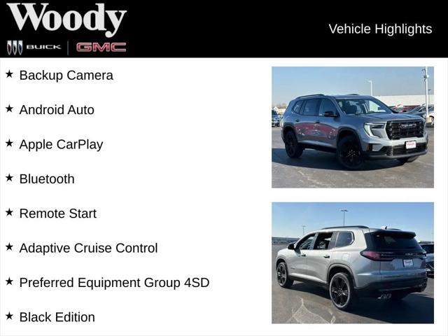2026 GMC Acadia Elevation AWD
