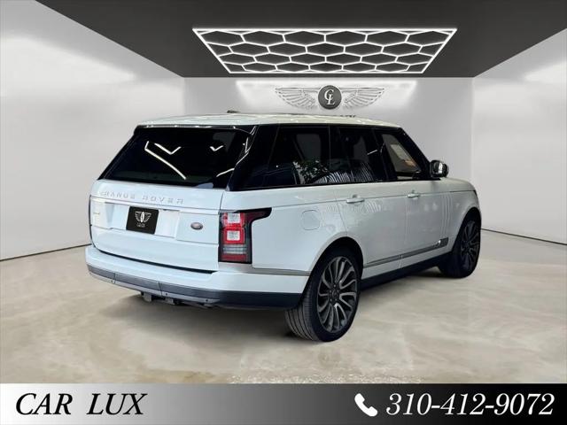 2014 Land Rover Range Rover 5.0L V8 Supercharged Autobiography