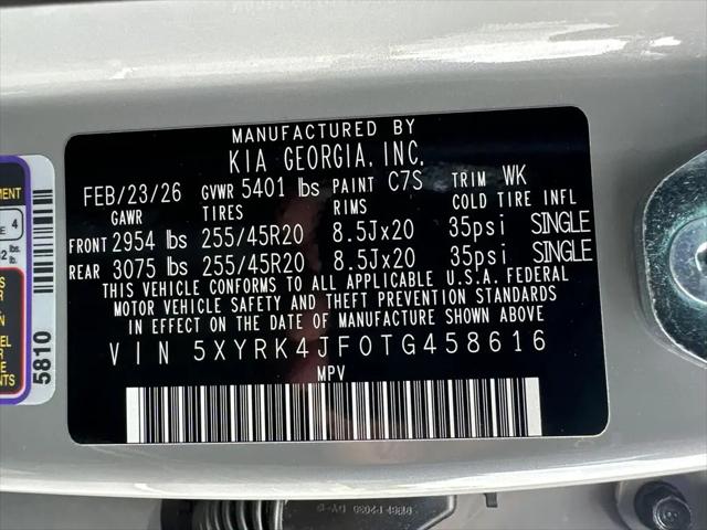 2026 Kia Sorento SX
