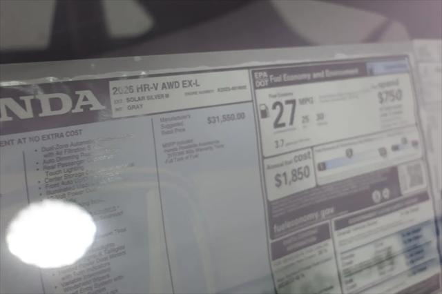 2026 Honda HR-V AWD EX-L