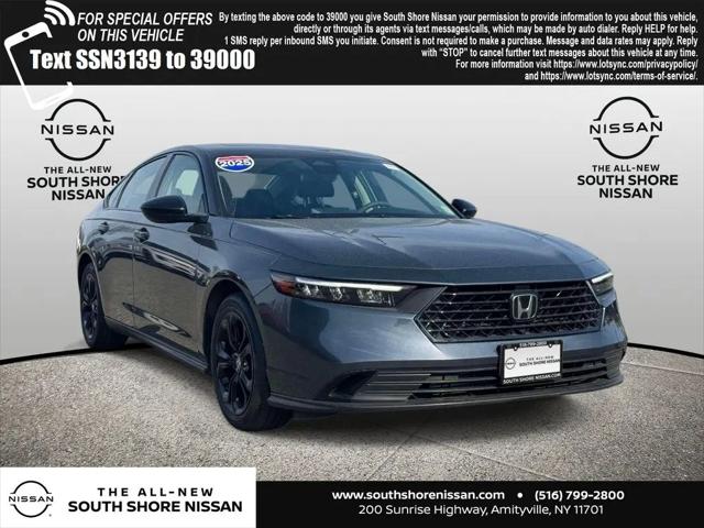 2025 Honda Accord Sedan SE for sale in Amityville, NY