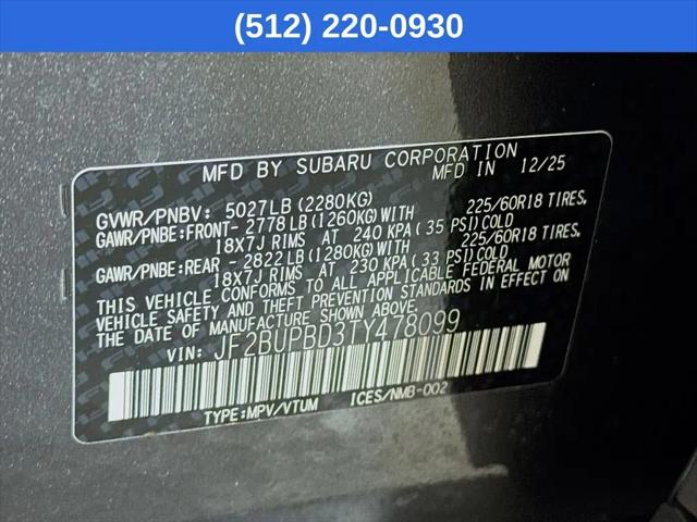 2026 Subaru Outback Premium