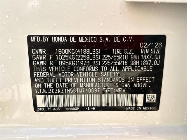 2026 Honda HR-V 2WD Sport