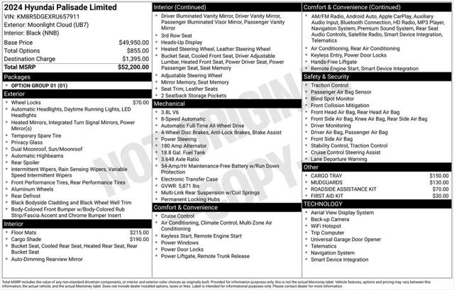 2024 Hyundai Palisade Limited