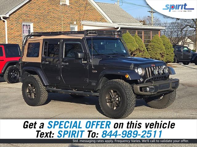 2017 Jeep Wrangler Unlimited 75th Anniversary Edition 4x4
