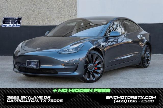 2023 Tesla Model 3 Performance Dual Motor All-Wheel Drive for sale in Carrollton, TX
