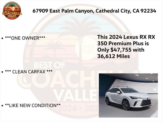 2024 Lexus RX 350 Premium Plus
