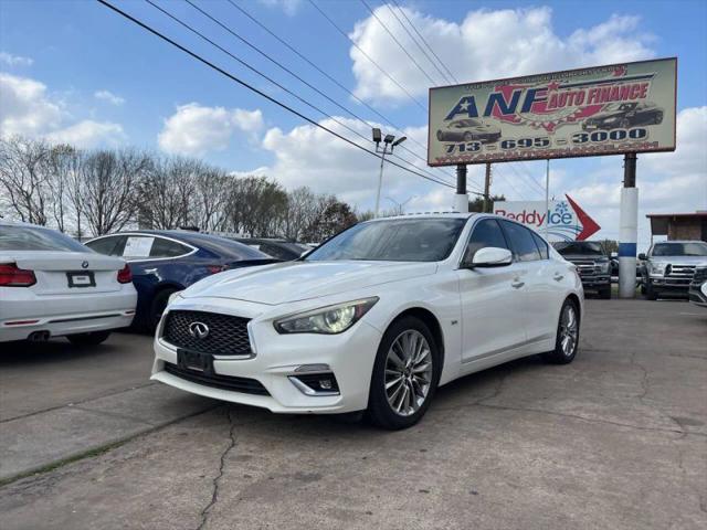 2018 INFINITI Q50 3.0t LUXE for sale in Houston, TX