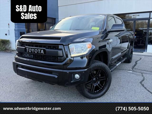 2015 Toyota Tundra Platinum 5.7L V8 for sale in West Bridgewater, MA