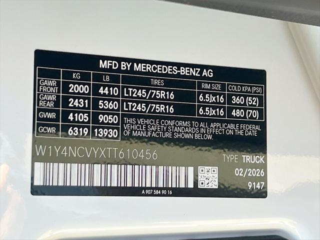 2026 Mercedes-Benz Sprinter 2500 High Roof 4-Cyl Diesel HO