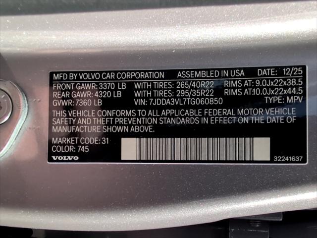 2026 Volvo X 90 Ultra, Twin Motor Performance, Fully electric, 7 Seats