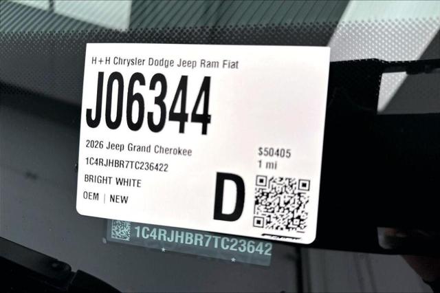 2026 Jeep Grand Cherokee Limited 4x4