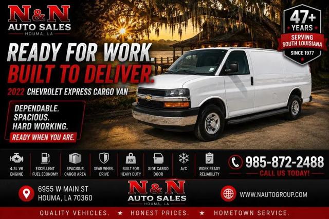 2022 Chevrolet Express Cargo Van RWD 2500 Regular Wheelbase WT for sale in Houma, LA