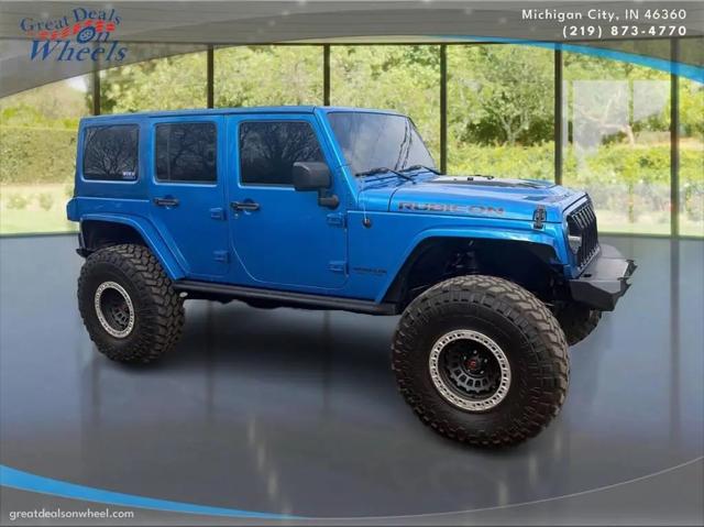 2016 Jeep Wrangler Unlimited Rubicon Hard Rock for sale in Michigan City, IN