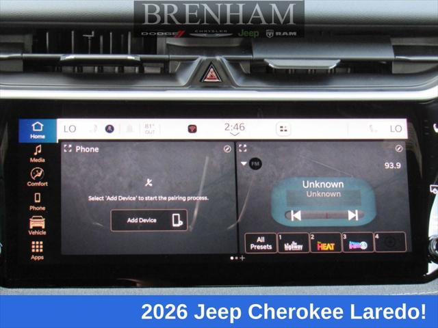 2026 Jeep Cherokee Laredo