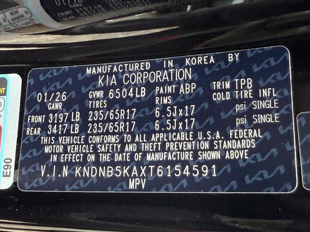 2026 Kia Carnival LXS