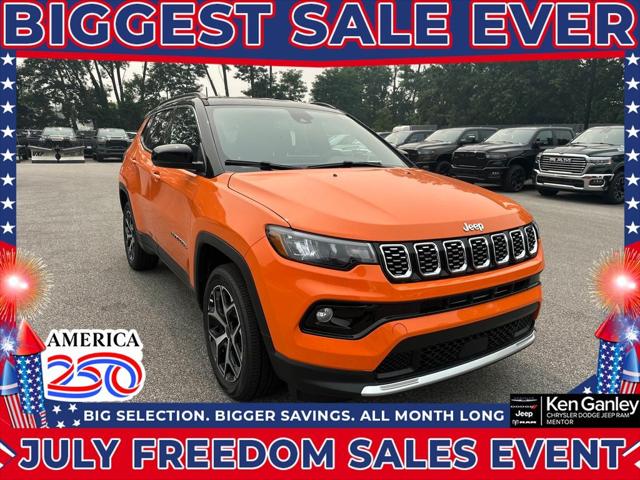 2026 Jeep Compass Limited for sale in Mentor, OH