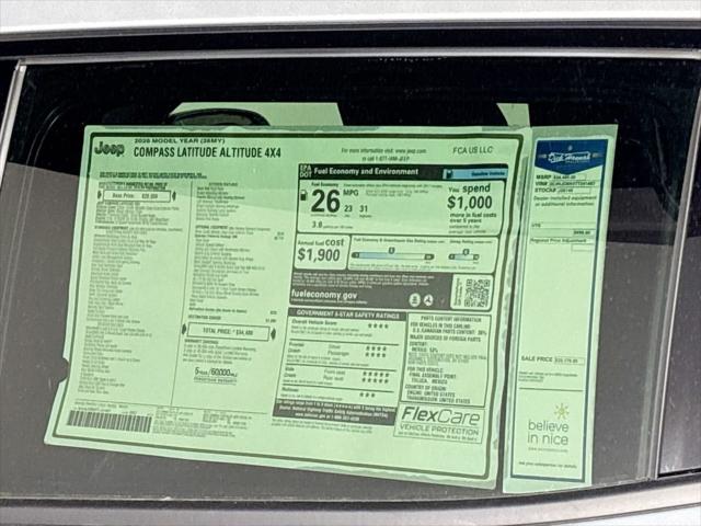 2026 Jeep Compass Latitude Altitude