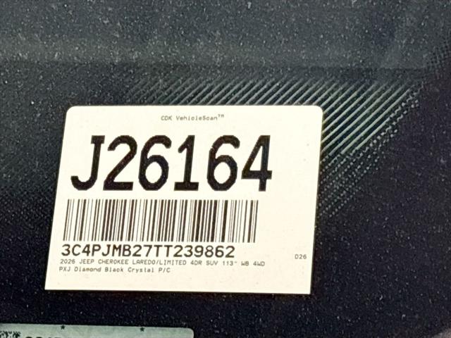 2026 Jeep Cherokee Laredo 4x4