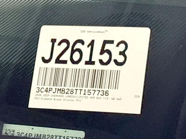 2026 Jeep Cherokee Limited 4x4