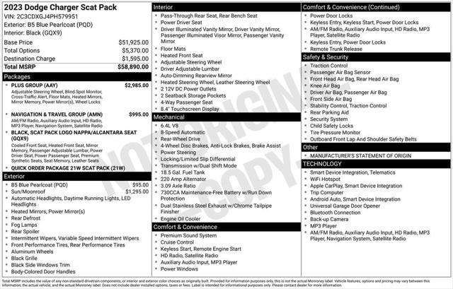 2023 Dodge Charger Scat Pack