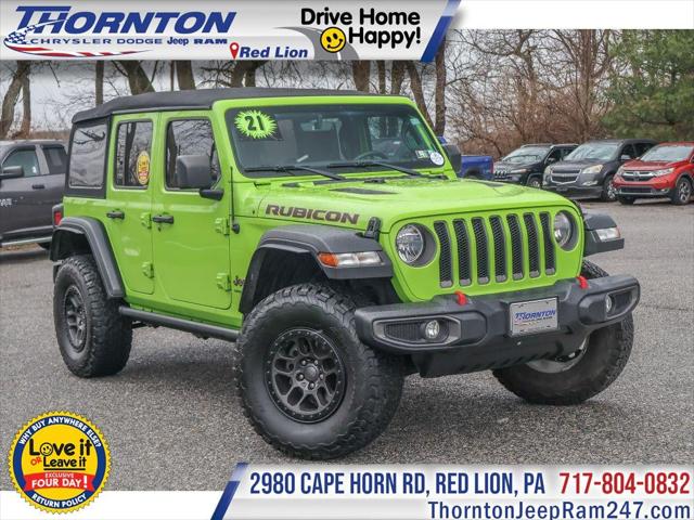 2021 Jeep Wrangler Unlimited Rubicon 4x4