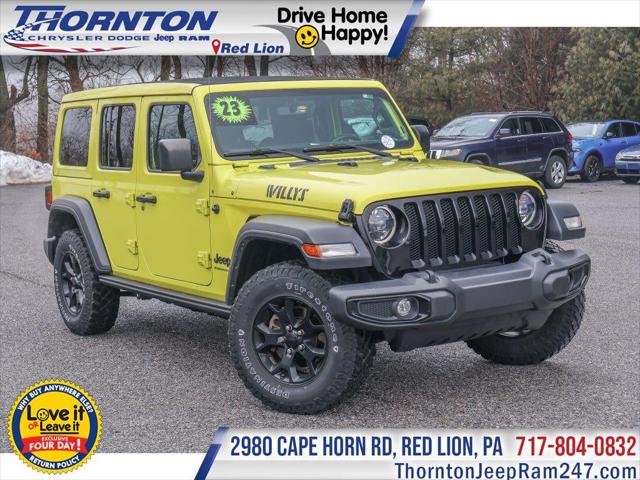 2023 Jeep Wrangler 4-Door Willys 4x4