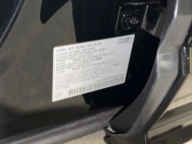2026 Audi Q7 Premium 45 TFSI quattro tiptronic