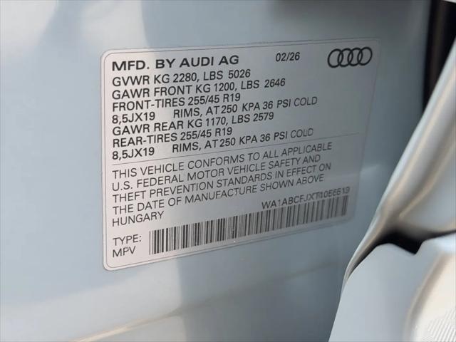 2026 Audi Q3 TFSI quattro S tronic