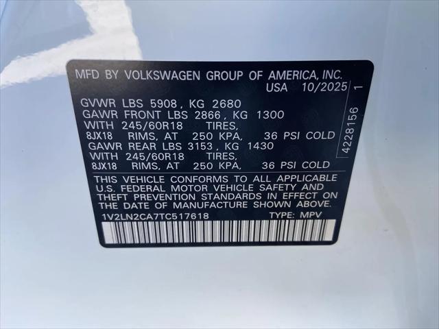 2026 Volkswagen Atlas SE