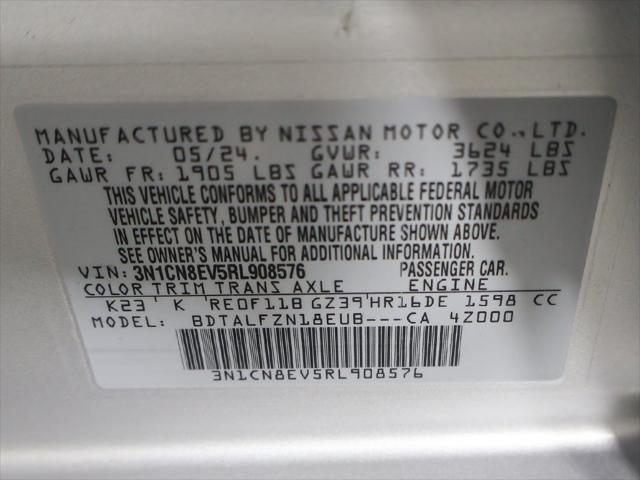 2024 Nissan Versa 1.6 SV