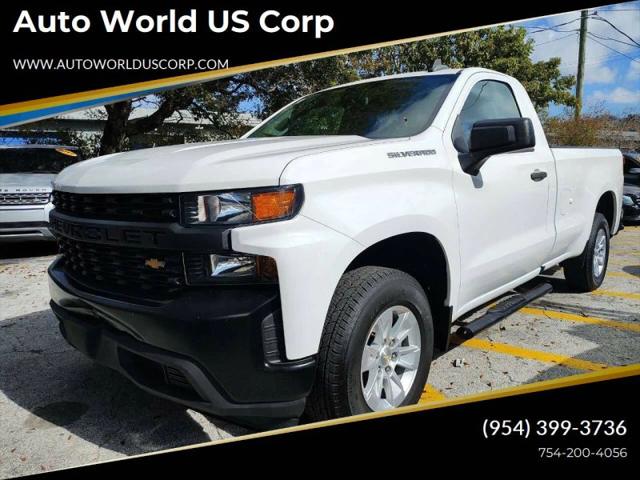 2021 Chevrolet Silverado 1500 2WD Regular Cab Long Bed WT for sale in Plantation, FL