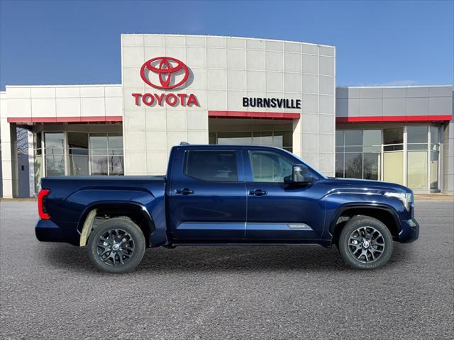 Used 2024 Toyota Tundra Platinum with VIN 5TFNA5DBXRX139228 for sale in Burnsville, Minnesota