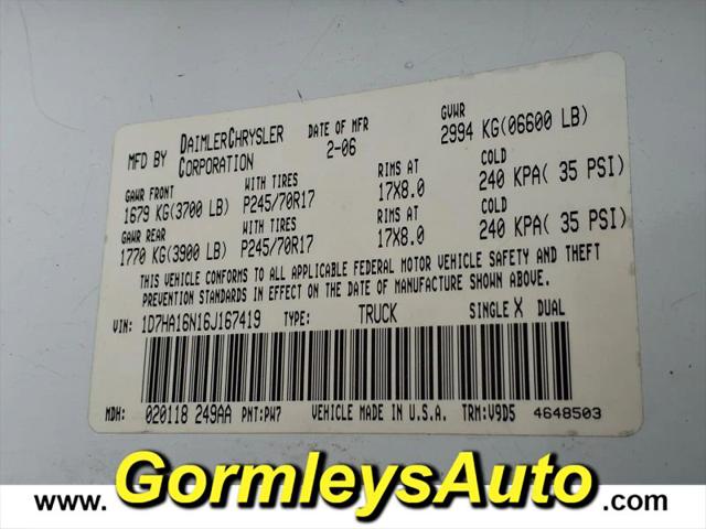 2006 Dodge Ram 1500 SLT