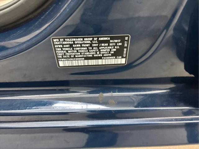 2018 Volkswagen Passat 2.0T SE