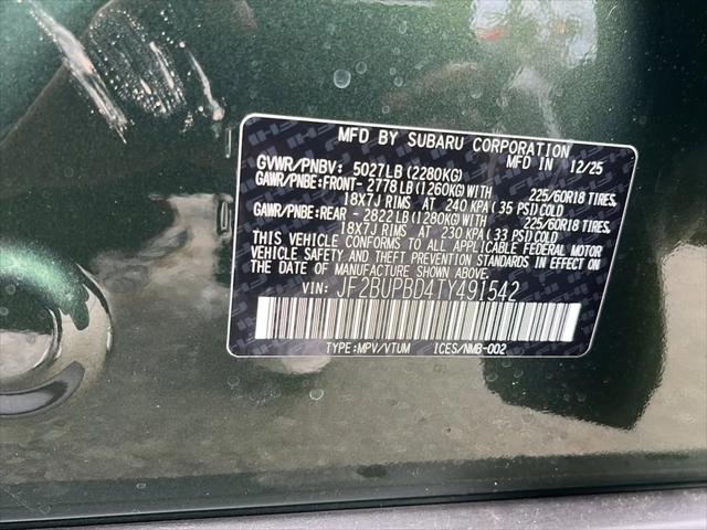 2026 Subaru Outback Premium