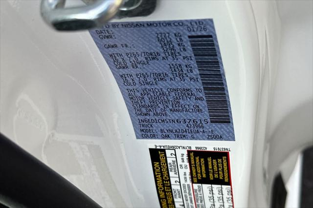 2026 Nissan Frontier King Cab S 4x4