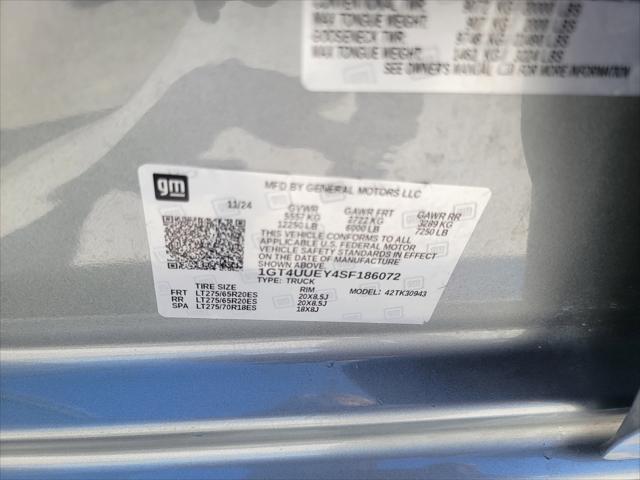 2025 GMC Sierra 3500HD 4WD Crew Cab Long Bed SLT