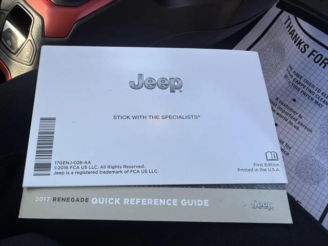 2017 Jeep Renegade Trailhawk 4x4
