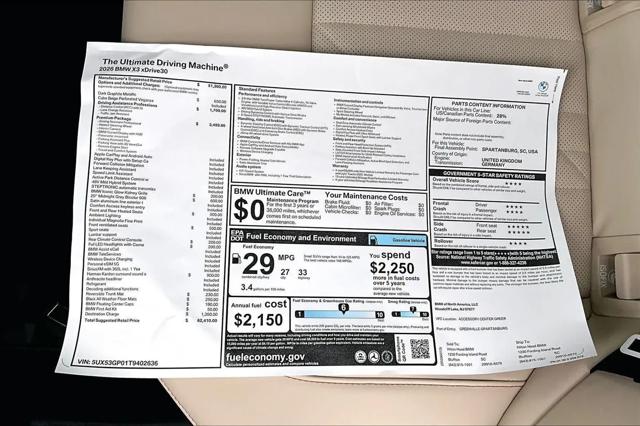 2026 BMW X3 30 xDrive