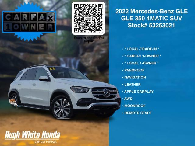 2022 Mercedes-Benz GLE GLE 350 4MATIC