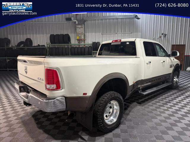 2018 Ram 3500 Laramie Crew Cab 4x4 8' Box