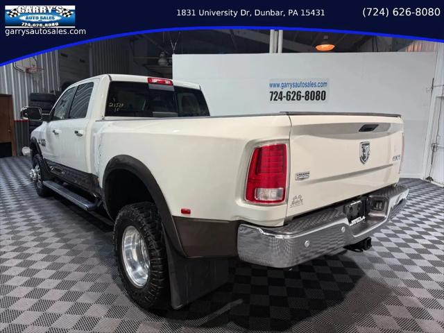 2018 Ram 3500 Laramie Crew Cab 4x4 8' Box