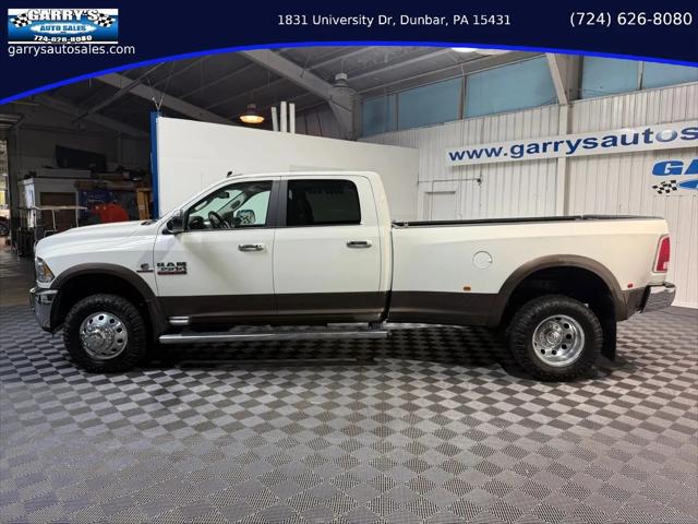 2018 Ram 3500 Laramie Crew Cab 4x4 8' Box