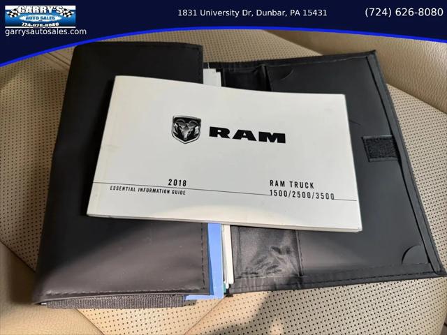 2018 Ram 3500 Laramie Crew Cab 4x4 8' Box