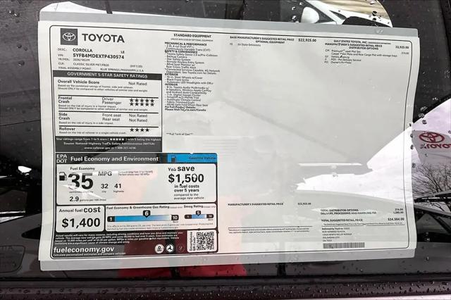 2026 Toyota Corolla LE