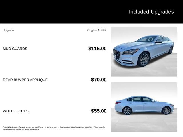 2018 Genesis G80 3.8